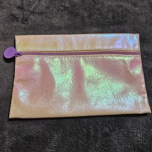 Empty Iridescent Ipsy Makeup Cosmetics Toiletries Bag